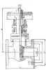 30с41нж cast gate valve, DN400, PN16 