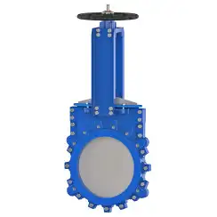 Bidirectional knife gate valve with demountable body with stainless-steel + molybdenum body and EPDM seat, DN250, PN10. PA530 series 