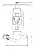 globe valve, DN20, PN373 