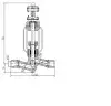 control valve, DN32, PN63 