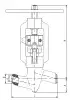 globe valve, DN32, PN250 