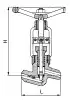 needle control valve, DN10, PN137 