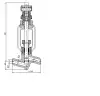 control valve, DN20, PN63 
