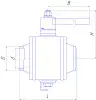 all-welded ball valve, DN80, PN80 