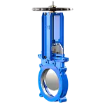 Knife gate valves